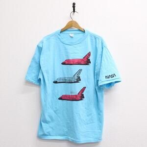Vintage NASA United States Space Shuttle T Shirt XXL 2X